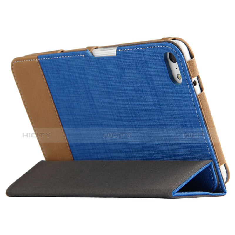 Handytasche Stand Schutzhülle Leder L01 für Huawei MediaPad T2 Pro 7.0 PLE-703L Blau