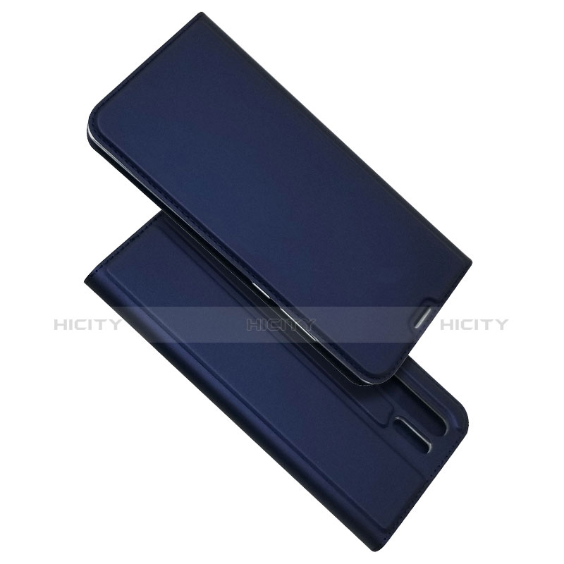 Handytasche Stand Schutzhülle Leder L01 für Huawei P30 Pro Blau