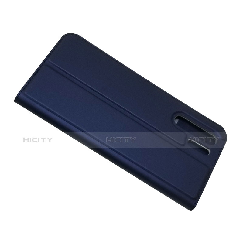 Handytasche Stand Schutzhülle Leder L01 für Huawei P30 Pro Blau