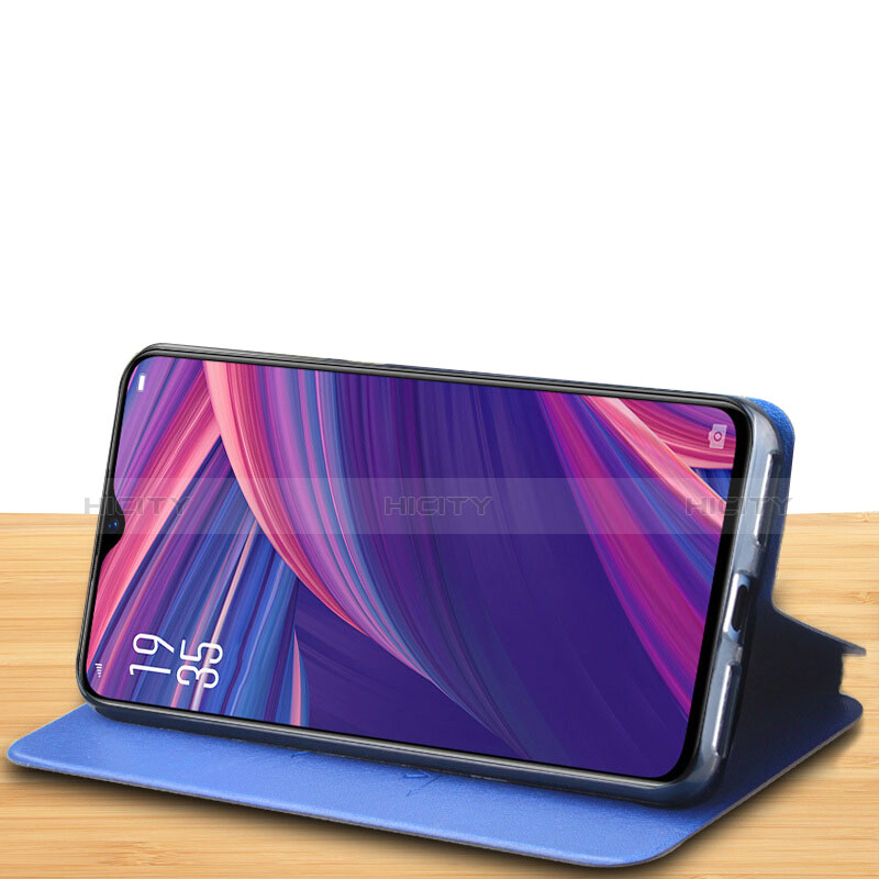 Handytasche Stand Schutzhülle Leder L01 für Oppo R17 Pro