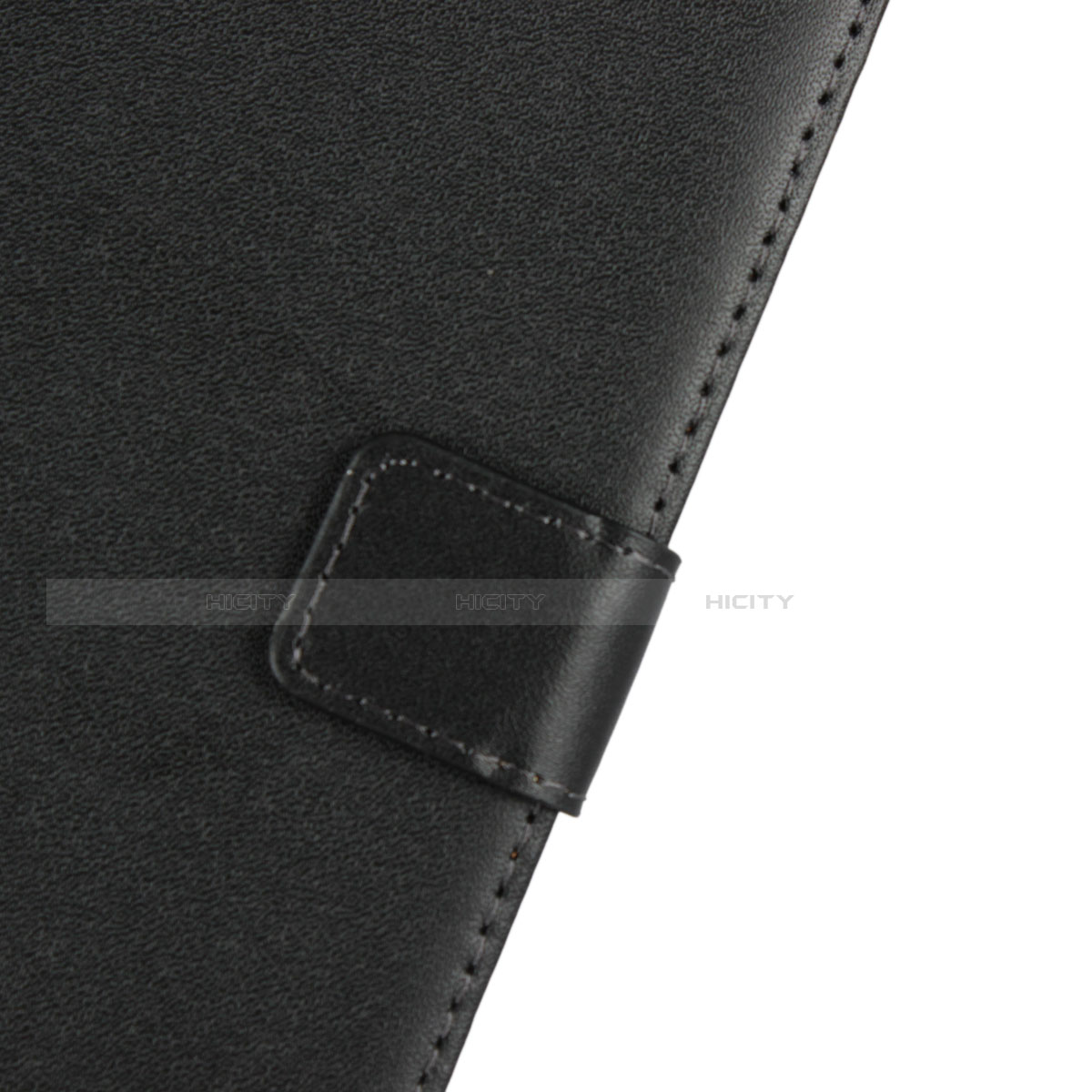 Handytasche Stand Schutzhülle Leder L01 für Xiaomi Mi 8 Schwarz groß