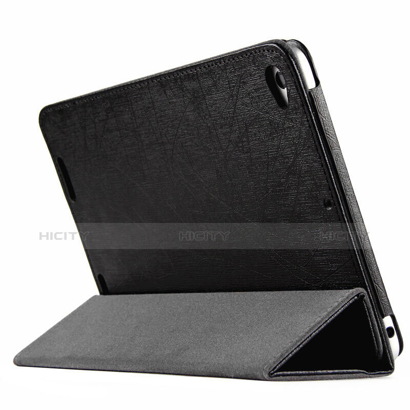 Handytasche Stand Schutzhülle Leder L01 für Xiaomi Mi Pad 3 Schwarz