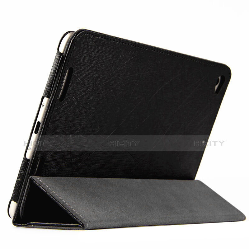 Handytasche Stand Schutzhülle Leder L01 für Xiaomi Mi Pad 3 Schwarz