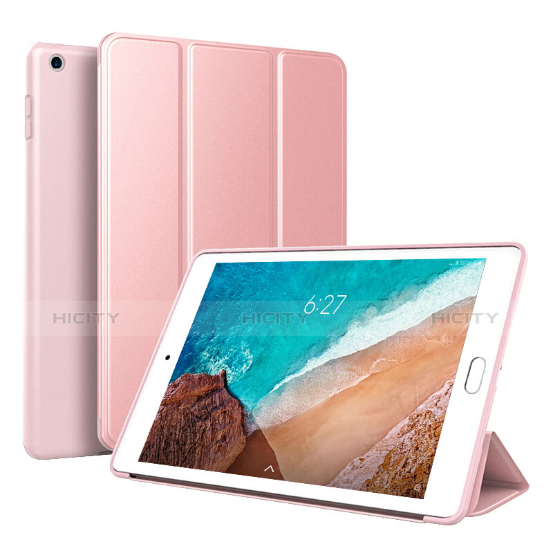 Handytasche Stand Schutzhülle Leder L01 für Xiaomi Mi Pad 4 Plus 10.1 Rosegold Plus