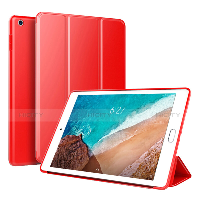 Handytasche Stand Schutzhülle Leder L01 für Xiaomi Mi Pad Rot Plus