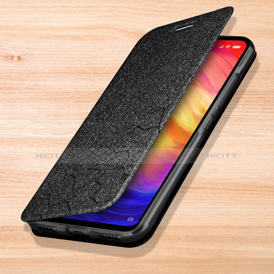 Handytasche Stand Schutzhülle Leder L01 für Xiaomi Redmi Note 7 groß