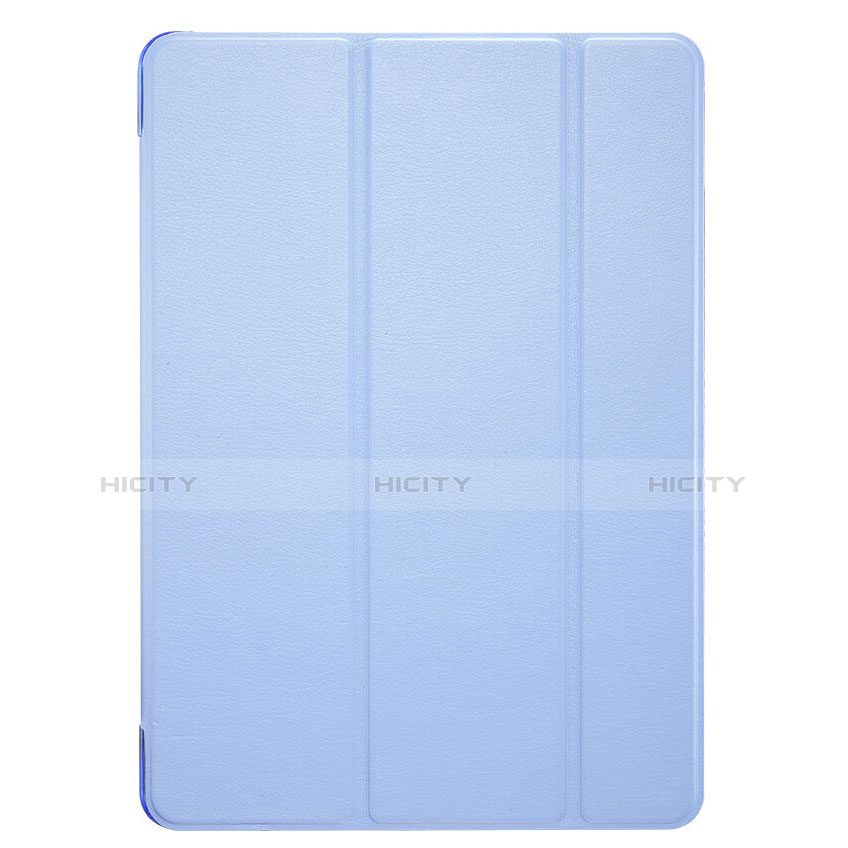 Handytasche Stand Schutzhülle Leder L02 für Apple iPad Pro 12.9 Hellblau