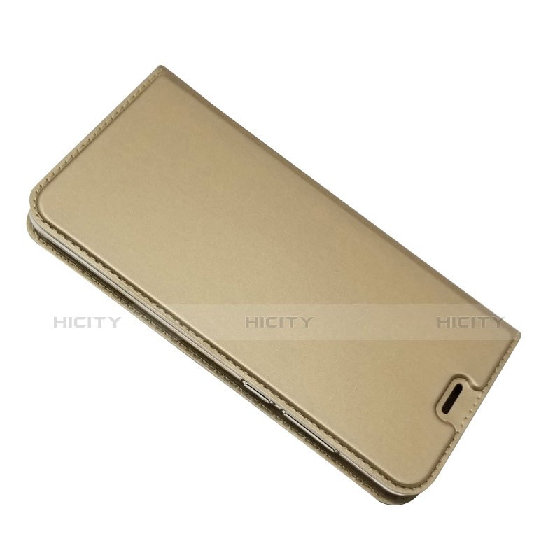 Handytasche Stand Schutzhülle Leder L02 für Huawei P30 Gold