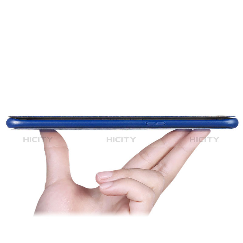 Handytasche Stand Schutzhülle Leder L02 für Samsung Galaxy S7 Edge G935F Blau