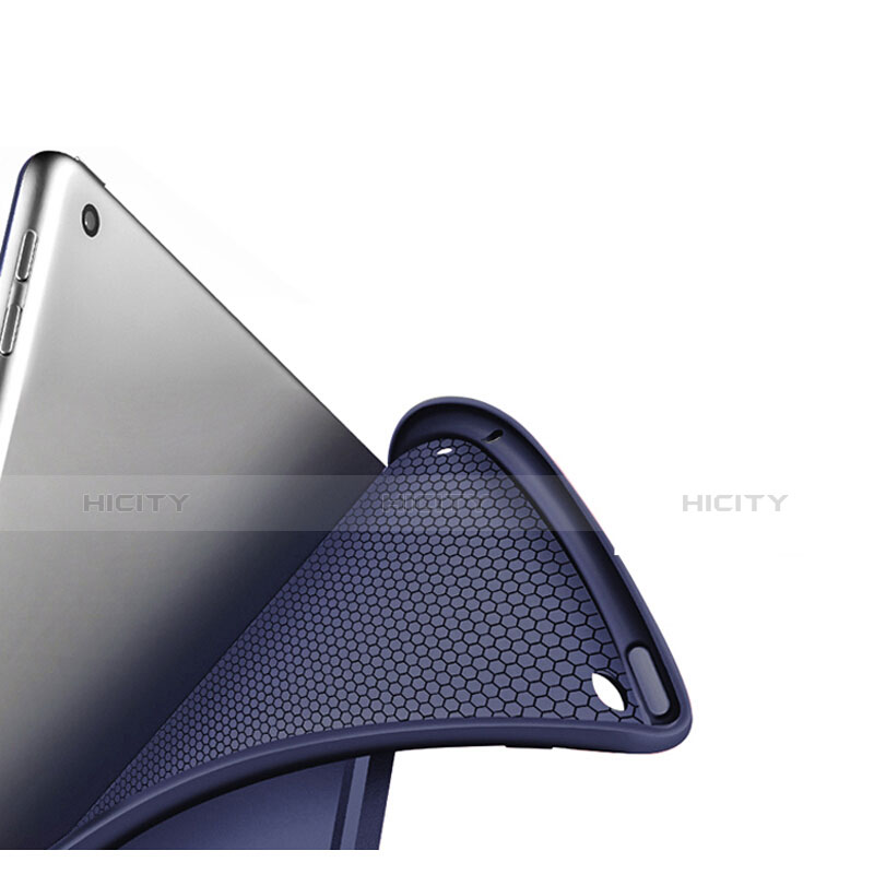 Handytasche Stand Schutzhülle Leder L03 für Apple iPad Mini 5 (2019) Blau