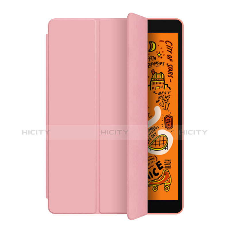 Handytasche Stand Schutzhülle Leder L04 für Apple iPad Mini 5 (2019) Rosegold