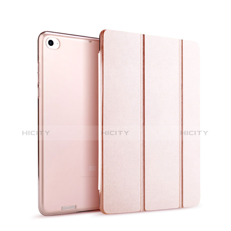 Handytasche Stand Schutzhülle Leder L04 für Xiaomi Mi Pad 2 Rosegold