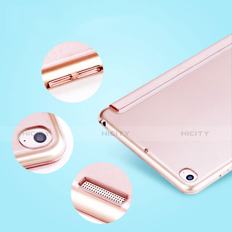 Handytasche Stand Schutzhülle Leder L04 für Xiaomi Mi Pad 2 Rosegold