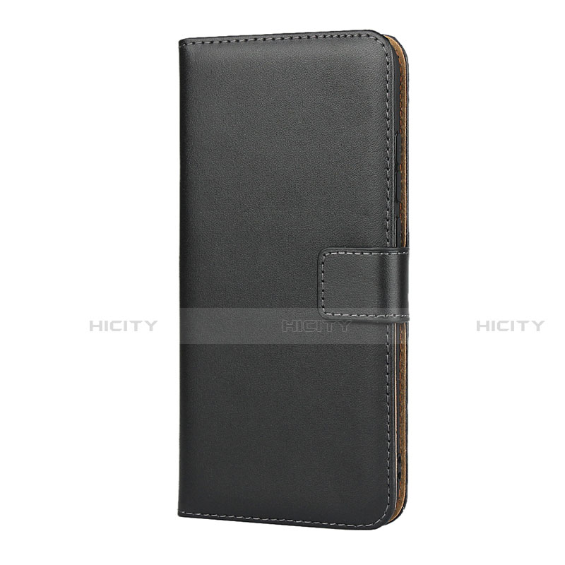 Handytasche Stand Schutzhülle Leder L04 für Xiaomi Redmi Note 7 Schwarz