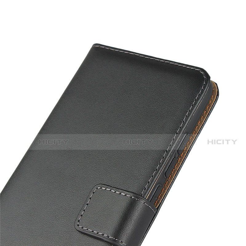 Handytasche Stand Schutzhülle Leder L04 für Xiaomi Redmi Note 7 Schwarz