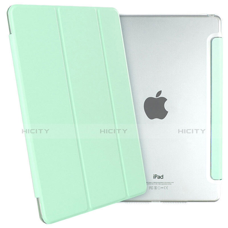 Handytasche Stand Schutzhülle Leder L06 für Apple iPad Mini 2 Grün