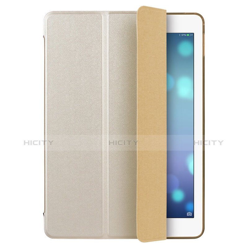 Handytasche Stand Schutzhülle Leder L06 für Apple iPad Mini Gold