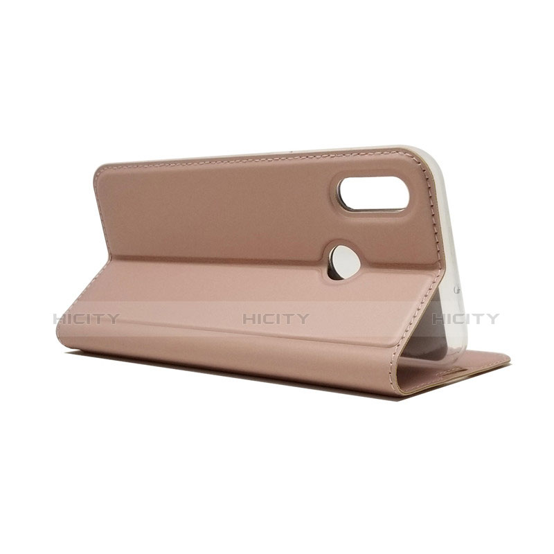 Handytasche Stand Schutzhülle Leder L06 für Huawei Honor 10 Lite Rosegold