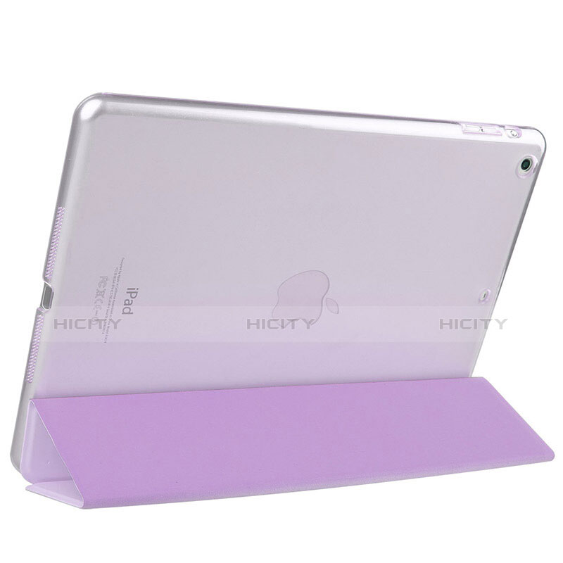 Handytasche Stand Schutzhülle Leder L07 für Apple iPad Mini 2 Violett