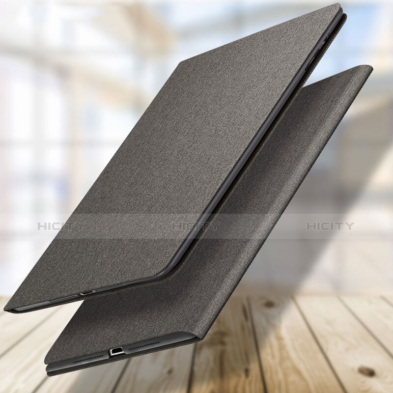 Handytasche Stand Schutzhülle Leder L07 für Apple New iPad 9.7 (2017) Schwarz