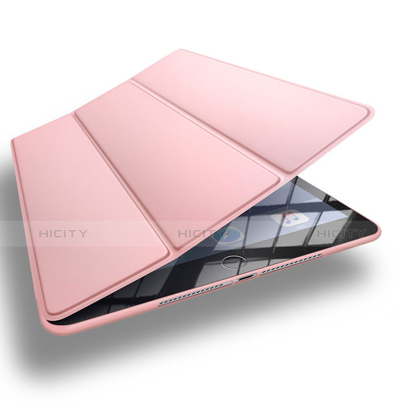 Handytasche Stand Schutzhülle Leder L11 für Apple New iPad 9.7 (2017) Rosegold