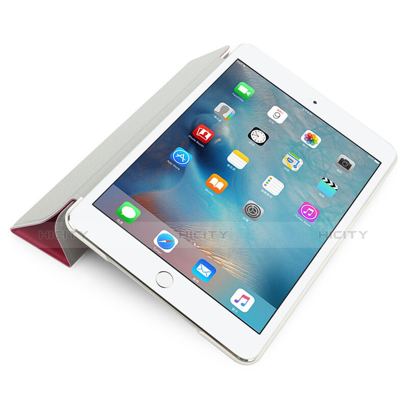 Handytasche Stand Schutzhülle Leder Matt für Apple iPad Pro 9.7 Rot