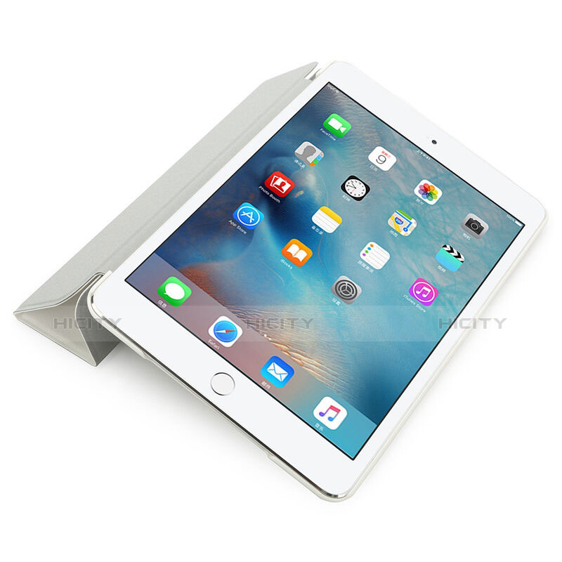 Handytasche Stand Schutzhülle Leder Matt für Apple iPad Pro 9.7 Weiß