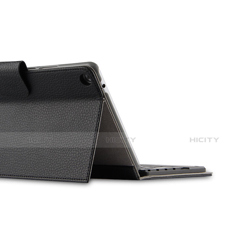 Handytasche Stand Schutzhülle Leder mit Tastatur für Huawei MediaPad T3 8.0 KOB-W09 KOB-L09 Schwarz