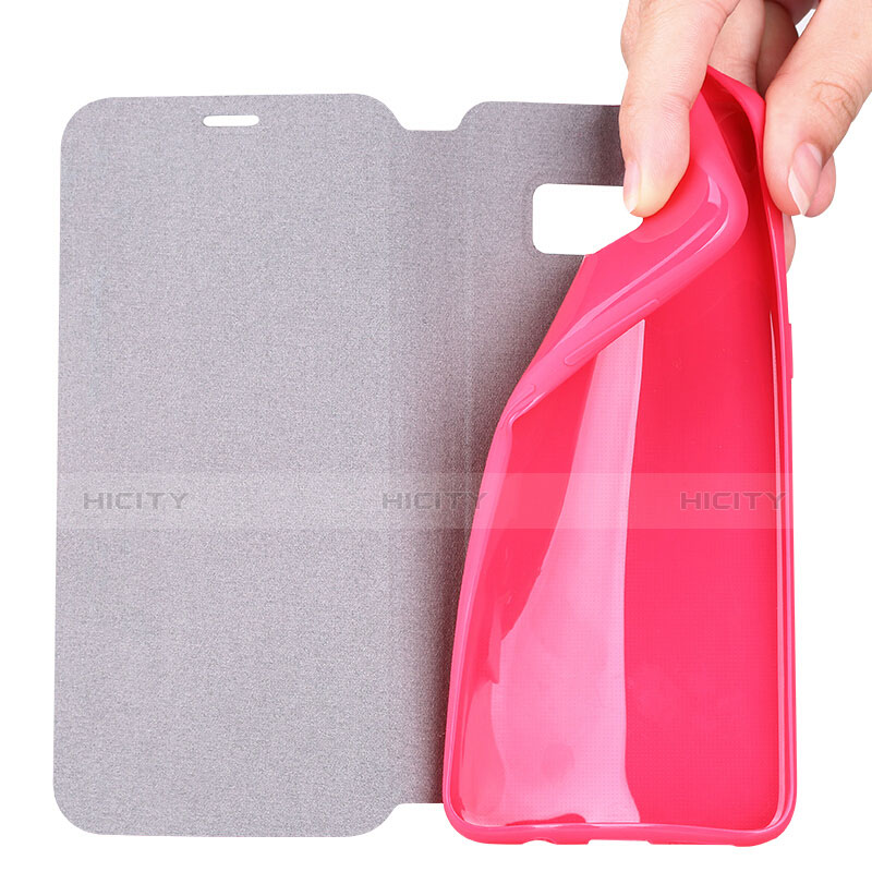 Handytasche Stand Schutzhülle Leder P01 für Samsung Galaxy S8 Plus