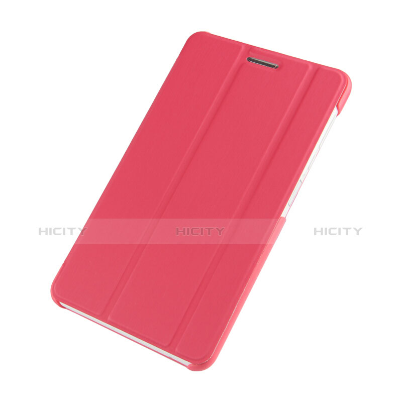 Handytasche Stand Schutzhülle Leder R01 für Huawei MediaPad T2 Pro 7.0 PLE-703L Pink