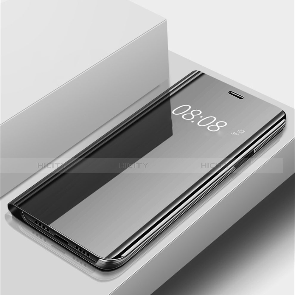 Handytasche Stand Schutzhülle Leder Rahmen Spiegel Tasche für Xiaomi Mi A3 Lite