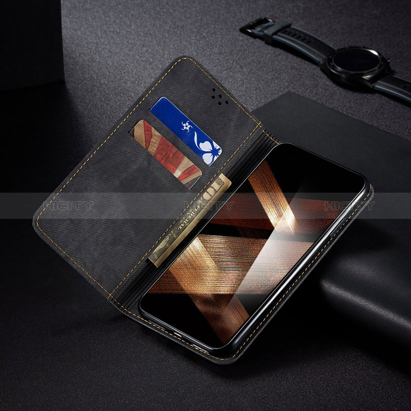 Handytasche Stand Schutzhülle Stoff B01S für Huawei Honor X6