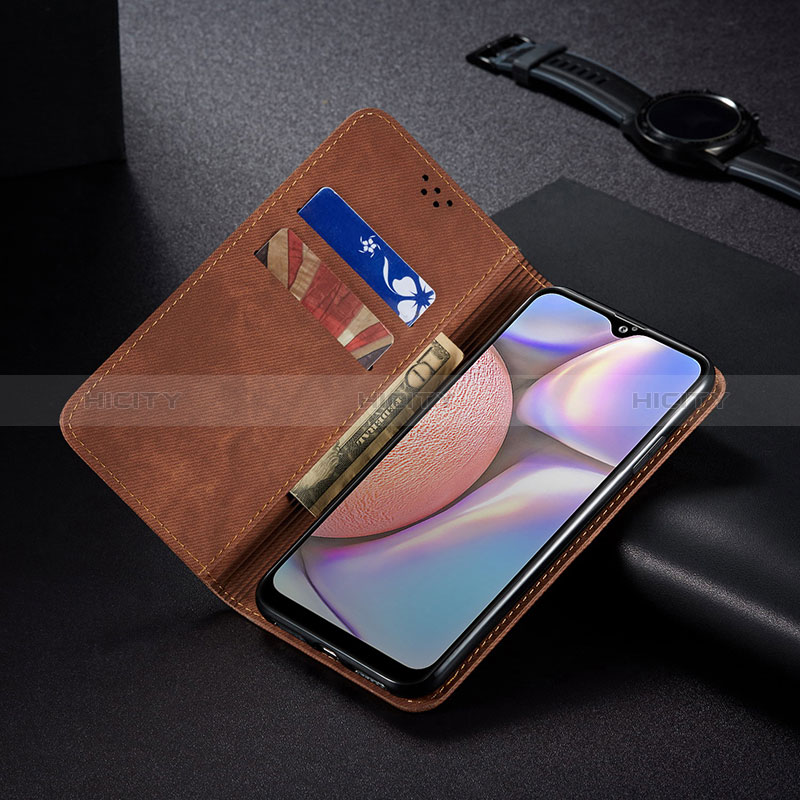 Handytasche Stand Schutzhülle Stoff B01S für Samsung Galaxy A10s