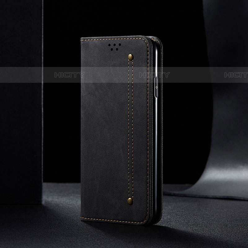 Handytasche Stand Schutzhülle Stoff B01S für Samsung Galaxy A72 4G