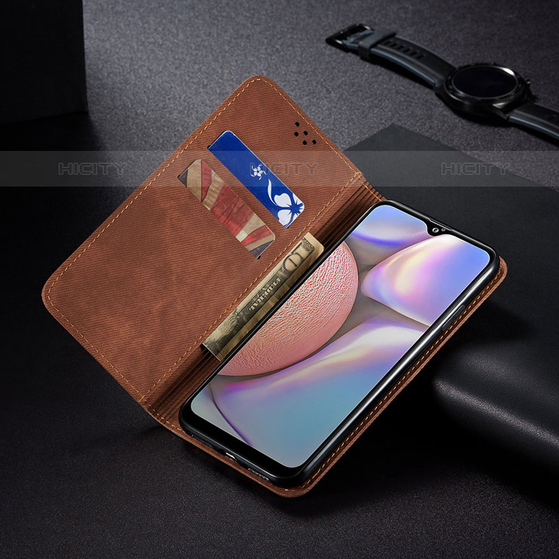 Handytasche Stand Schutzhülle Stoff B01S für Samsung Galaxy M01s