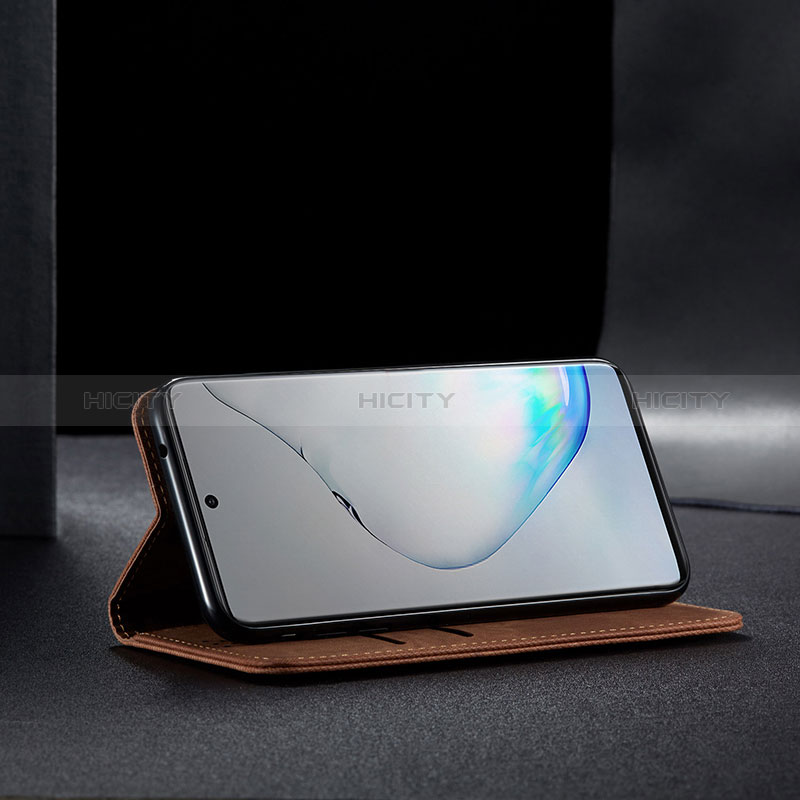 Handytasche Stand Schutzhülle Stoff B01S für Samsung Galaxy M60s groß