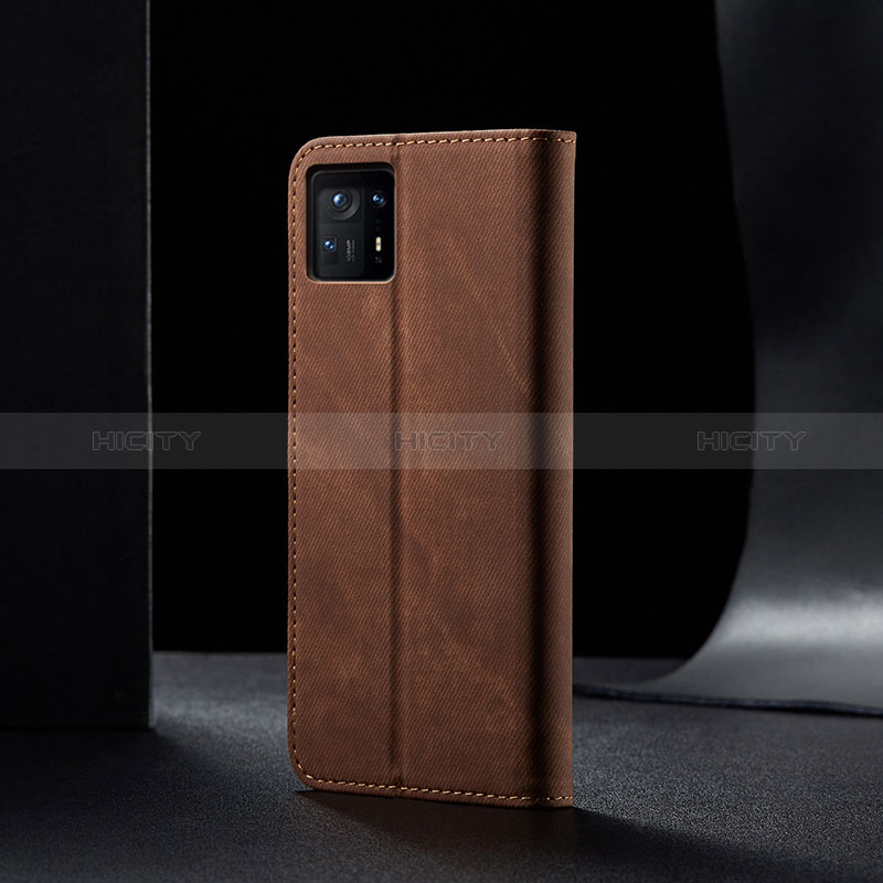 Handytasche Stand Schutzhülle Stoff B01S für Xiaomi Mi Mix 4 5G groß