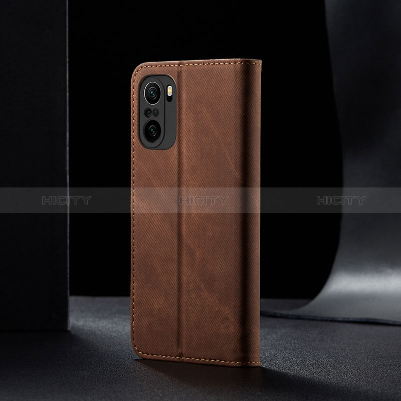 Handytasche Stand Schutzhülle Stoff B01S für Xiaomi Redmi K40 Pro 5G