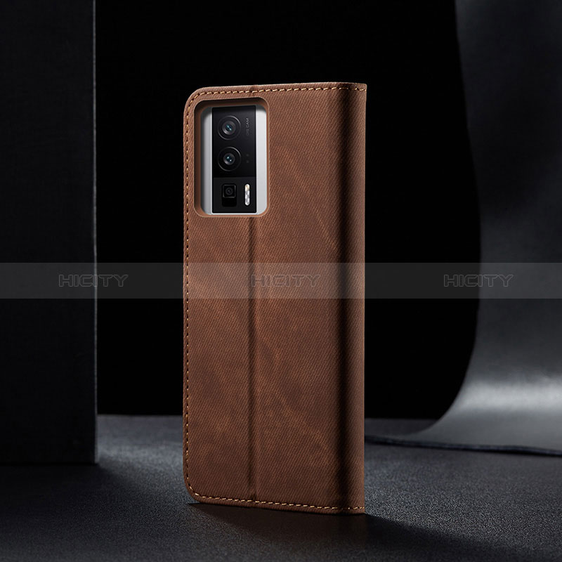 Handytasche Stand Schutzhülle Stoff B01S für Xiaomi Redmi K60 5G