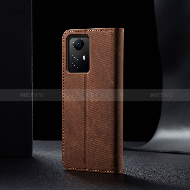 Handytasche Stand Schutzhülle Stoff B01S für Xiaomi Redmi Note 12S