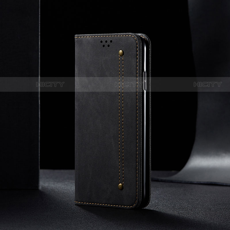 Handytasche Stand Schutzhülle Stoff B02S für Samsung Galaxy S21 5G
