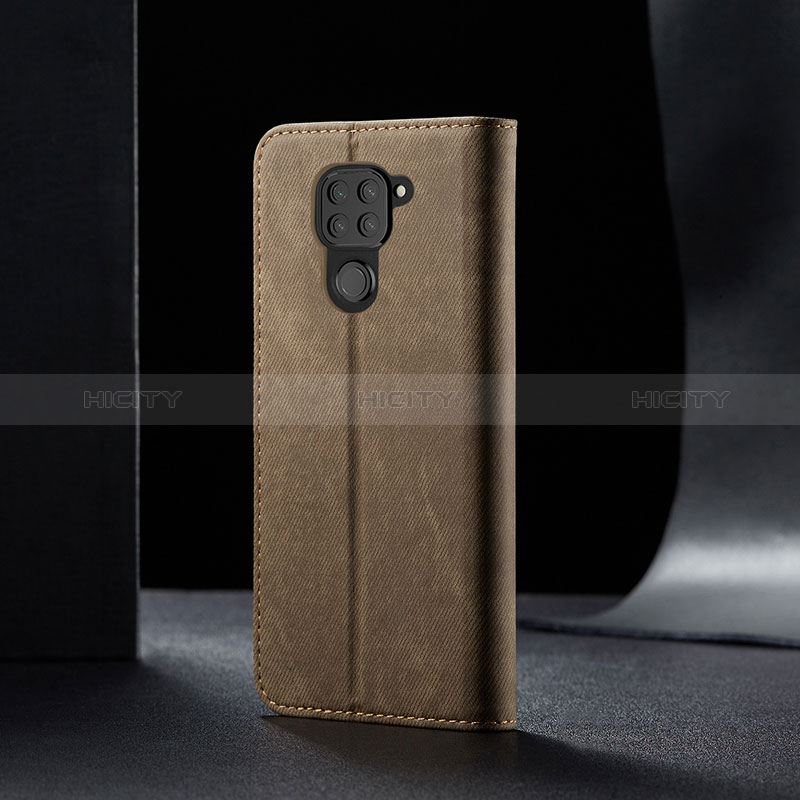 Handytasche Stand Schutzhülle Stoff B02S für Xiaomi Redmi 10X 4G