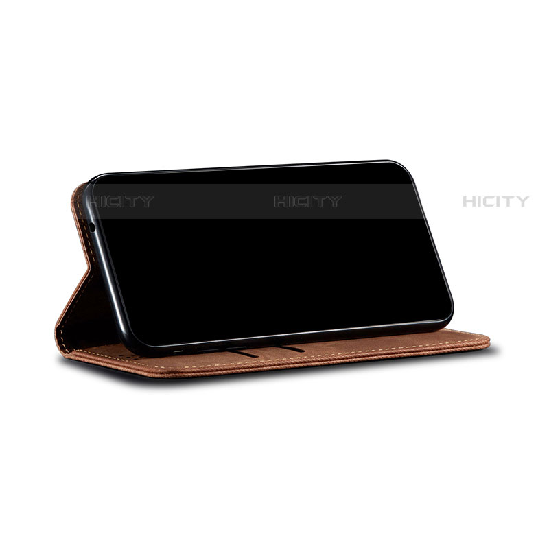 Handytasche Stand Schutzhülle Stoff B03S für Samsung Galaxy S21 5G