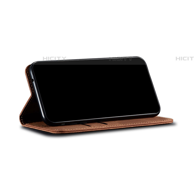 Handytasche Stand Schutzhülle Stoff für Samsung Galaxy A72 4G