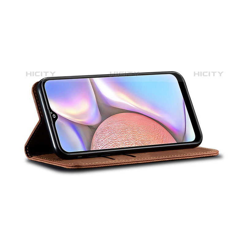 Handytasche Stand Schutzhülle Stoff für Samsung Galaxy M01s