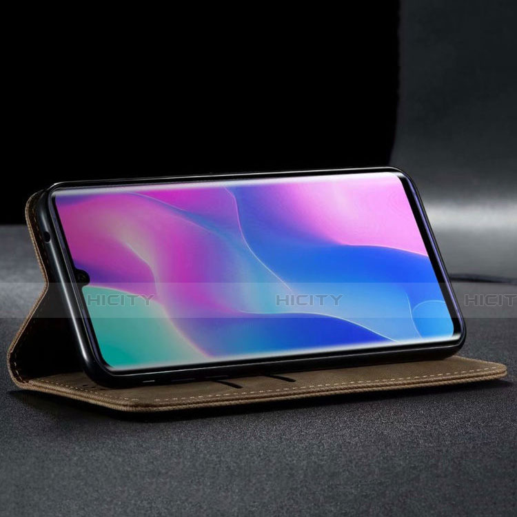 Handytasche Stand Schutzhülle Stoff für Xiaomi Mi Note 10 Lite groß