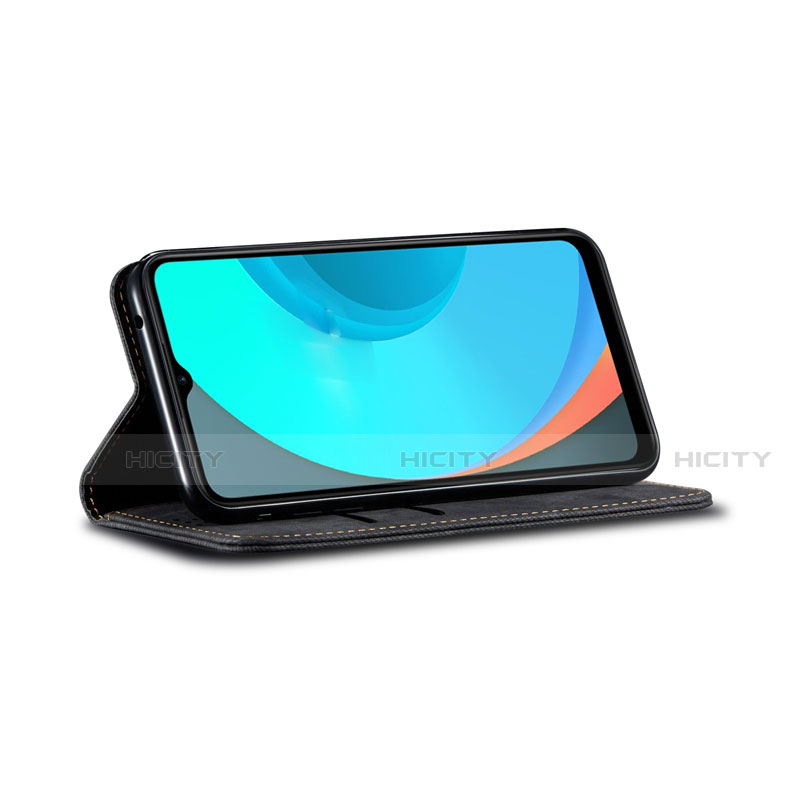 Handytasche Stand Schutzhülle Stoff für Xiaomi Redmi 9C NFC