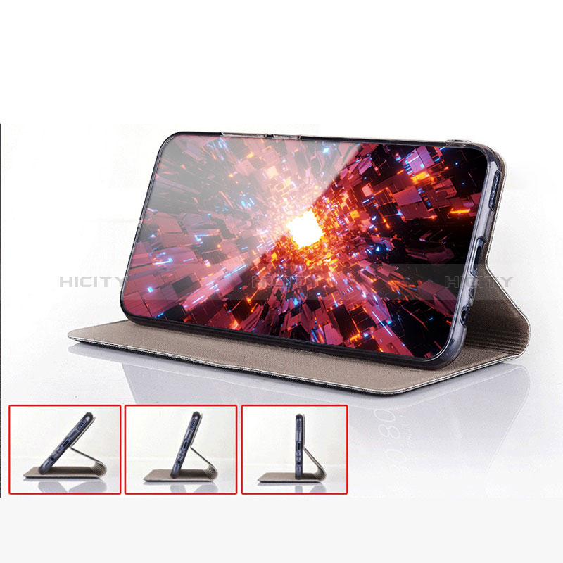 Handytasche Stand Schutzhülle Stoff H12P für Huawei Honor 60 5G groß