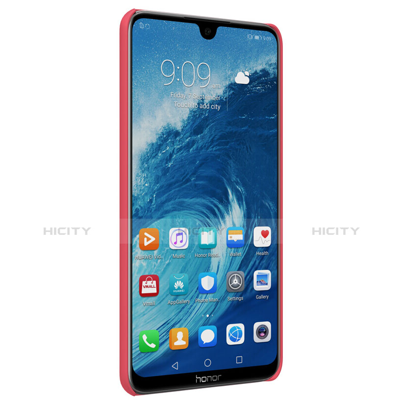 Hülle Kunststoff Schutzhülle Matt für Huawei Honor 8X Max Rot