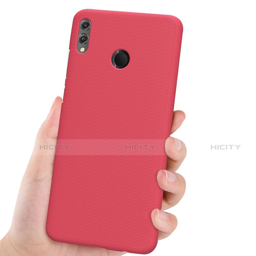 Hülle Kunststoff Schutzhülle Matt für Huawei Honor View 10 Lite Rot